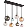 Image de Searchlight Suspension Mardi Gras II, à 8 lampes, linéaire
