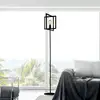 Image de Searchlight Lampadaire Squares, noir