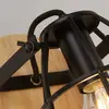 Image de Searchlight Applique murale Cage II avec abat-jour grillagé