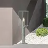 Image de Searchlight Luminaire pour socle Box II, hauteur 50 cm, argent/clair, verre, IP44