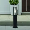 Image de Searchlight Luminaire pour socle Batton, IP44, noir, hauteur 45 cm, métal
