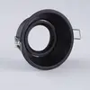 Image de Searchlight Luminaire encastrable Slim Trim, noir, Ø 9,4 cm, IP20, aluminium, GU10