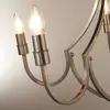 Image de Searchlight Lustre Lodge, à 5 lampes, argenté