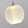 Image de Searchlight Suspension LED Allure, chromée, ronde, à 5 lampes