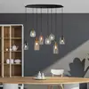 Image de Searchlight Suspension Divine, à 8 lampes