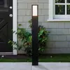 Image de Searchlight Bornes lumineuses Avenue, noires, hauteur 73 cm, métal