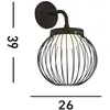 Image de Searchlight Applique d'extérieur LED X Cabin, IP44, noir, métal