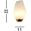 Image de Searchlight Applique murale Rocky, à 1 lampe, couleur laiton, acier, verre, IP44