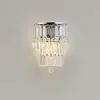 Image de Searchlight Applique murale Empire, chrome/clair verre cristal, acier, IP44