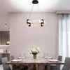 Image de Searchlight Suspension LED Moonbeam, anneau, noir, blanc, métal
