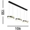 Image de Searchlight Suspension LED Aerial, 3 lampes, laiton/noir, acier