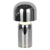 Image de Searchlight Lampe à poser LED rechargeable Niko, couleur chrome, hauteur 26 cm, métal