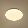 Image de Searchlight Plafonnier LED Malta, Ø 29 cm, blanc, acrylique, CCT