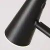 Image de Searchlight Lampadaire LED rechargeable 10450BK, noir, hauteur 151 cm, métal
