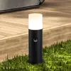 Image de Searchlight Luminaire pour socle Cannes, hauteur 30 cm, noire, en métal, avec capteur