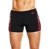 Image de Speedo Monogram Endurance Boxer Homme Noir FR : S (Taille Fabricant : 80 cm)