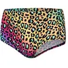 Image de Speedo Allover Brief Maillot de Bain pour Homme 16 cm M Muticolore (Green Glow/Black/elec Pink/Mango/Powder blu)