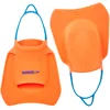 Image de Speedo Biofuse FF Palmes d'entraînement Mixte Adulte, Fluro Tangerine/Pool Bleu/Bleu Flame, S