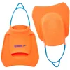 Image de Speedo Biofuse FF Palmes d'entraînement Mixte Adulte, Fluro Tangerine/Pool Bleu/Bleu Flame, XL