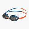 Image de Speedo Unisex Vengeance Swimming Goggles | Competitive | Training, Orange/Blue, One Size
