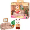 Image de Sylvanian Families - Ensemble salon père lapin en chocolat, Jouets de construction