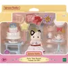 Image de Figurines miniatures - SYLVANIAN FAMILIES - 5646 - La fille Chat bicolore et son goûter d’anniversaire