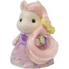 Image de Coiffeuse Fille Poney - SYLVANIAN FAMILIES - Joy aux cheveux roses - Accessoires de coiffure inclus
