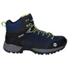 Image de Hi-Tec Chaussures de randonnée pour homme O010241-031-HI-TEC V-LITE Orion MID WP bleu marine/noir/bleu marine/lime-10, LT Navy/Black/Navy/Lime, 44 EU