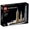 Image de Lego 21028 Architecture New York City, Flatiron Building, Chrysler Building UVM.