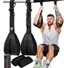 Image de RDX Fitness AB Straps, Sangles Abdominaux Exercice de gymnastique à la maison Six Pack, Double sangle D Anneau en ABS Abdominales pour Fitness et Calisthenics Crunch d'entraînement Gym, hommes femmes
