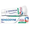 Image de Sensodyne Sensitivity & Gum Caring Mint Lot de 4 tubes de pâte dentaire à la menthe pour dents sensibles et blanchissantes 75 ml