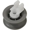 Image de Bosch 611666 Bosch Neff Siemens Lave-vaisselle panier supérieur de roue. Véritable numéro de pièce 611666,