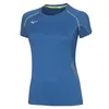 Image de Mizuno Premium JPN Tee W T-Shirt pour Femme M Bleu Roi