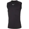 Image de Mizuno Core Sleeveless Underwear T-Shirt sans Manches pour Homme, Homme, t-Shirt sans Manches, 32EA7046, Noir/Blanc, L