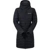Image de Berghaus Nula Micro Long Veste Femme Noir/Noir FR : XS (Taille Fabricant : 36)