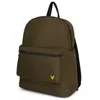 Image de Lyle & Scott Sac à Dos Hommes Fermeture Éclair Vert Olive Taille Unique