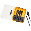 Image de Coffret TOUGHCASE de 6 mèches à bois DEWALT DT90238-QZ 3 pointes Extrême