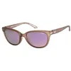 Image de O'Neill Women's Polarized Sunglasses - Matte sandy pink/Pink mirror Lens - ONKEALIA2.0-151P size 55-18-140 mm
