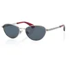 Image de Superdry Women's Sunglasses SDS 5002 202 Silver/Red Crystal/Solid Smoke