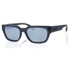 Image de Superdry SDS 5004 Mens Sunglasses 106 Matte Navy/Smoke With Silver Mirror