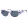 Image de Superdry SDS 5007 Women's Sunglasses 161 Purple Crystal/Solid Smoke