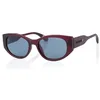 Image de Superdry SDS 5007 Women's Sunglasses163 Red Crystal/Solid Blue Smoke