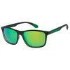 Image de Superdry SDS-5014 - Gafas de sol para hombre, 104P, negro, verde, espejo verde, Black