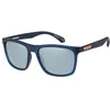 Image de Superdry Gafas de sol cuadradas con protección UV para hombre, 5015, color plateado, plateado