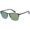 Image de Superdry 5019 - Gafas de sol cuadradas de metal para hombre, protección UV, color verde