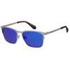 Image de Superdry SDS-5019 - Gafas de sol para hombre 008 gris/azul/azul espejo, gris