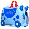Image de Trunki Valise à roulettes pour enfants et bagage à main pour enfants : Valise à roulettes Doug, 47 x 32 x 21 cm, bagage pour enfants, Ba bleu, 47 x 32 x 21 cm, Bagages pour enfants