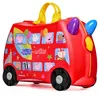 Image de Trunki La valise originale pour enfant à s'asseoir dessus   Valise bagage à main 18-L, valise de voyage à coque rigide avec roulettes, avec sangle de traction/bandoulière, Peppa Pig (rouge), 3E+1 cm x