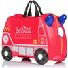 Image de Trunki Valise à Roulettes pour Enfants et Bagages à Main pour Enfants : Valise à Roulettes Frank le Camion de Pompier (Rouge)