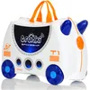 Image de Trunki Valise à Roulettes pour Enfants et Bagages à Main pour Enfants : Valise à Roulettes Skye Le Vaisseau Spatial (Brille Dans Le Noir)